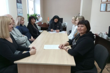 Член Совета Республики Е.Зябликова встретилась с трудовым коллективом