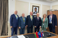Член Президиума Совета Республики С.Рачков провел встречу с парламентской делегацией Росси в рамках 147-й Ассамблеи МПС в Анголе