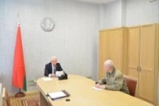 Член Президиума Совета Республики С.Рачков провел личный прием граждан