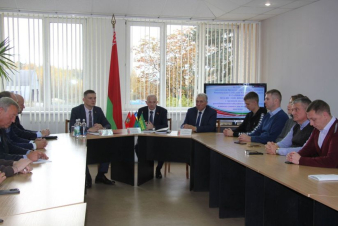 Состоялась встреча заместителя Председателя Совета Республики В.Татариновича с трудовым коллективом РО «Белагросервис»