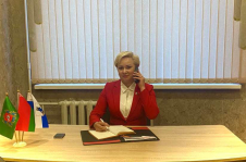 Член Совета Республики Н.Маркович провела прием граждан и прямую телефонную линию
