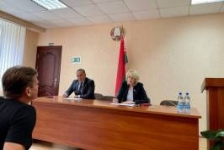 Член Президиума Совета Республики
Т.Рунец провела выездной прием граждан
в Беларучском сельском Совете депутатов
