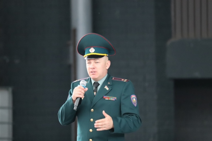 Сергей Мелешкин принял участие в учениях МЧС в летнем амфитеатре в Витебске Сергей Мелешкин принял участие в учениях МЧС в летнем амфитеатре в Витебске