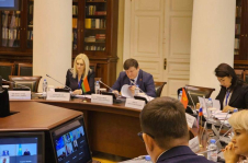 Член Совета Республики К.Капуцкая приняла участие в заседании Постоянной комиссии МПА СНГ в Санкт-Петербурге