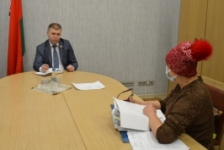 Член Совета Республики С.Сивец провел личный прием граждан