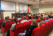 Член Президиума Совета Республики Т.Рунец встретилась с трудовым коллективом многопрофильного культурно-спортивного комплекса «Минск-арена»
