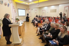 Член Совета Республики К.Капуцкая приняла участие в Молодечненской районной отчетно-выборной конференции РОО «Белая Русь»