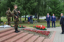 Член Совета Республики В. Маркевич принял участие в мероприятиях, посвященных Дню Независимости Республики Беларусь
