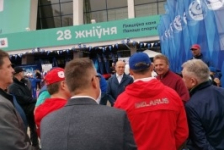 Член Совета Республики В.Байко 
принял участие в фестивале «Вытокі. Крок да Алімпу»
