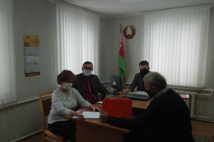 Член Совета Республики А.Шолтанюк принял участие в заседании Жабинковского сельского исполнительного комитета Член Совета Республики А.Шолтанюк принял участие в заседании Жабинковского сельского исполнительного комитета