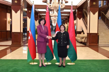 Парламентская делегация Республики Беларусь во главе с Председателем Совета Республики Натальей Кочановой с официальным визитом находится в Азербайджанской Республике