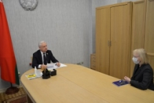 Член Президиума Совета Республики С.Рачков провел личный прием граждан