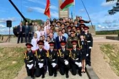 Член Совета Республики И.Левкович приняла участие в открытии мемориального комплекса
