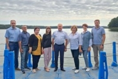 Член Совета Республики В.Лискович ознакомился с инфраструктурой турбазы «Химик»