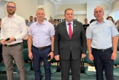 Член Совета Республики С.Анюховский выступил с докладом на профсоюзной конференции первичной профсоюзной организации СОАО «Коммунарка»