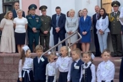 Член Совета Республики К.Дроздовский принял участие в Дне знаний